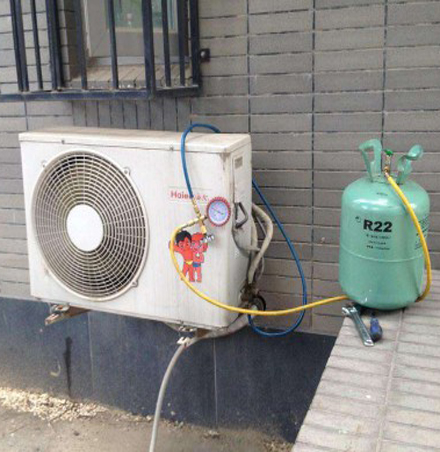 沙坡头空调加氟