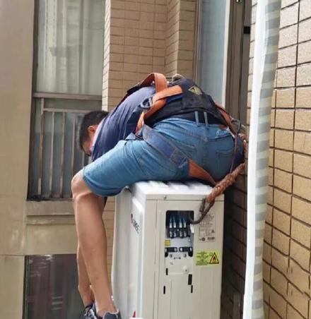 沙坡头空调移机