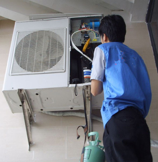 沙坡头空调开机无反应维修